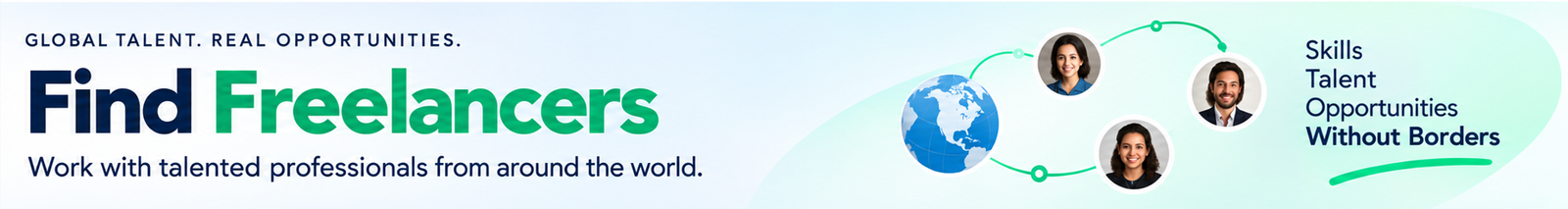 Find Freelancers — Global talent, real opportunities